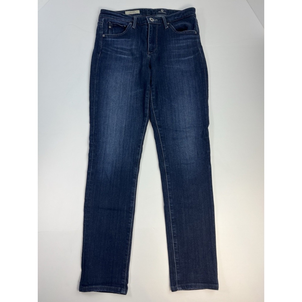 Adriano Goldschmied AG The Prima Mid Rise Cigarette Jeans Size 27 R Blue Stretch